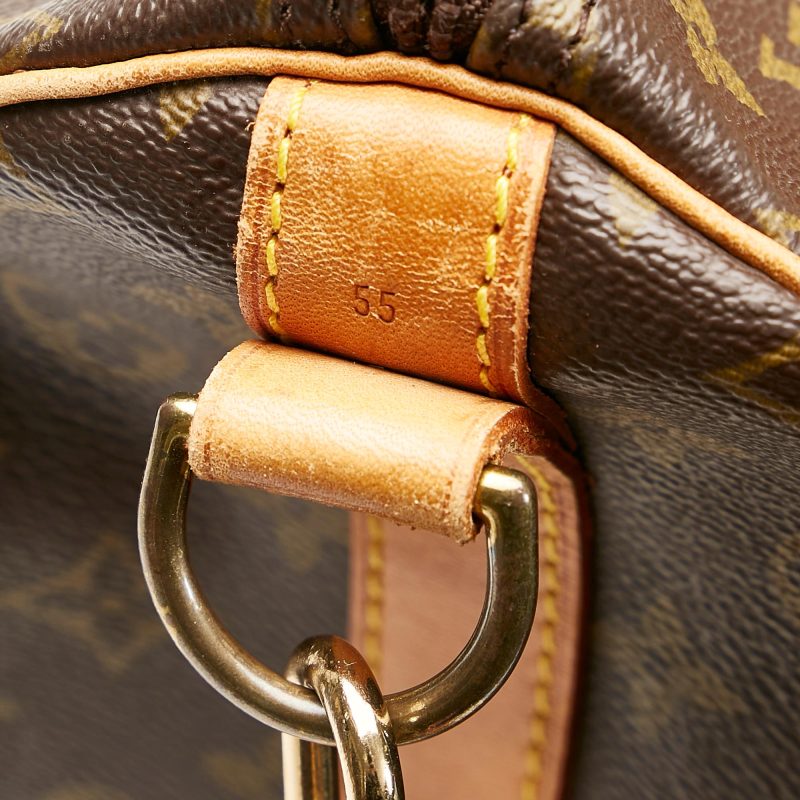 Louis Vuitton Monogram Keepall Bandouliere 55 (SHG-36269) - Image 8