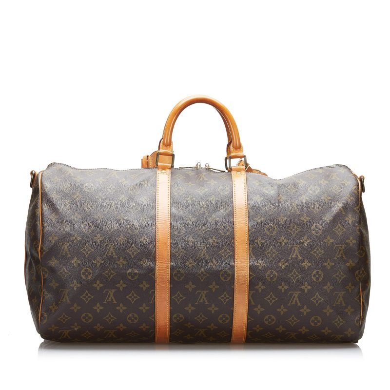 Louis Vuitton Monogram Keepall Bandouliere 55 (SHG-FGCSNI) - Image 2