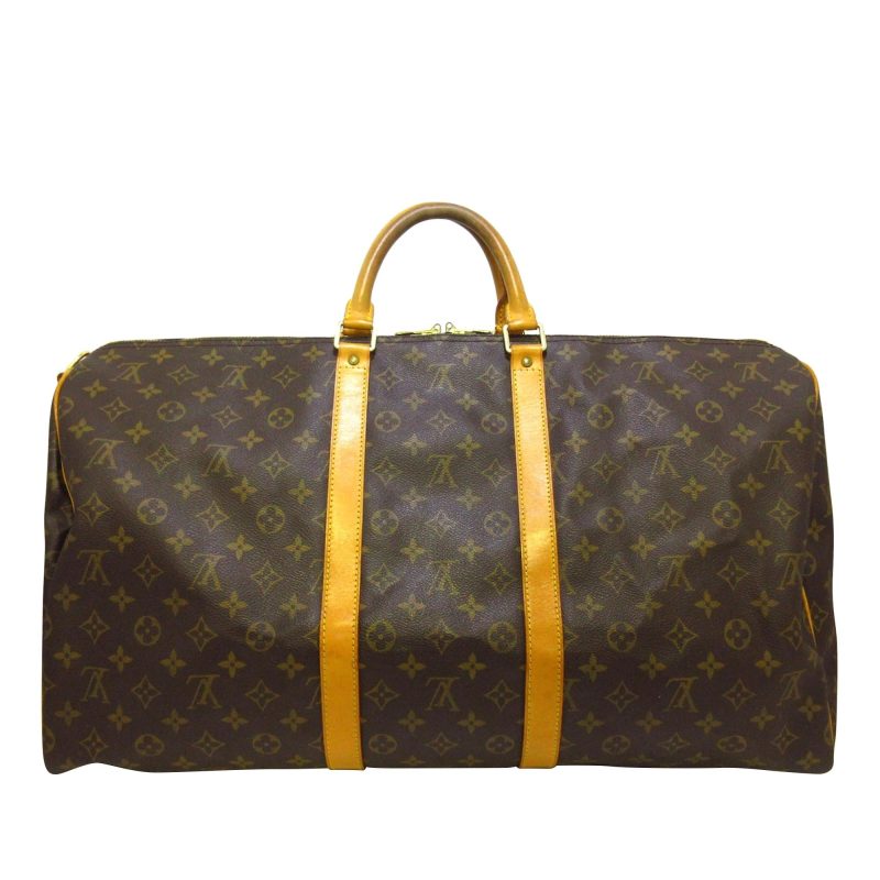Louis Vuitton Monogram Keepall Bandouliere 55 (SHG-vcrN3F) - Image 2