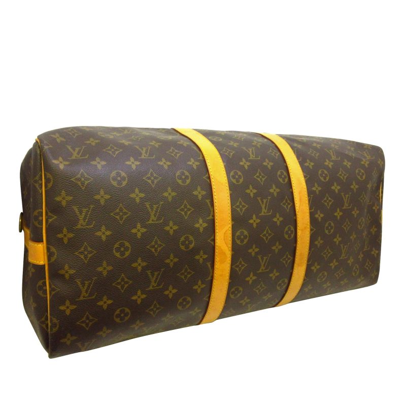 Louis Vuitton Monogram Keepall Bandouliere 55 (SHG-vcrN3F) - Image 3