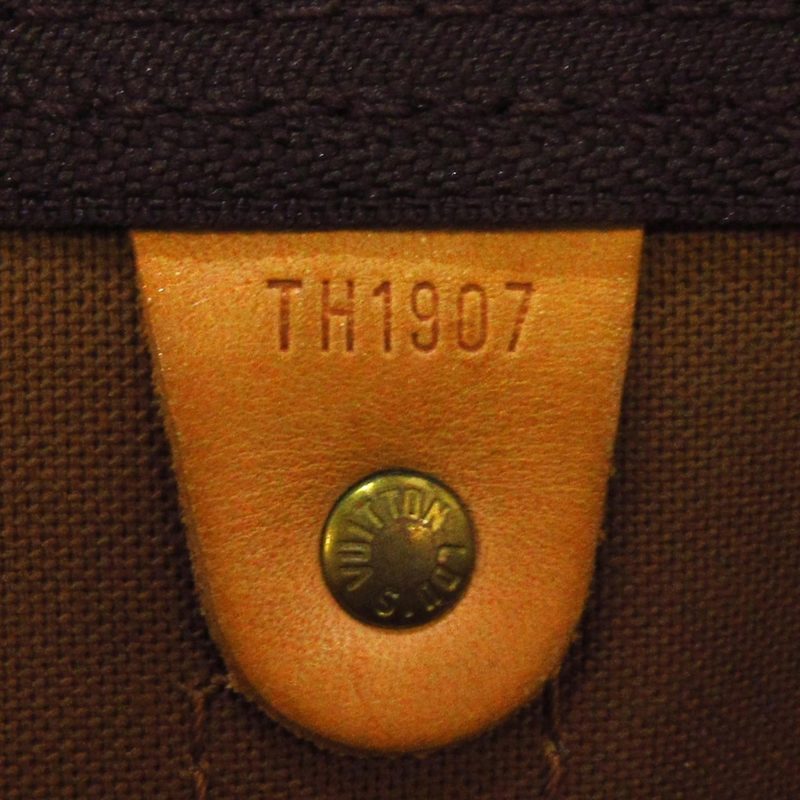 Louis Vuitton Monogram Keepall Bandouliere 55 (SHG-vcrN3F) - Image 7