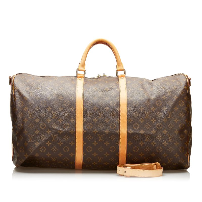 Louis Vuitton Monogram Keepall Bandouliere 60 (SHG-35992) - Image 4