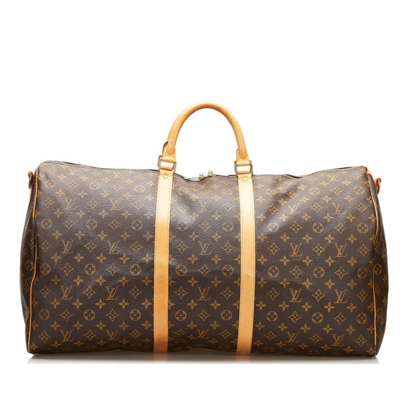 Louis Vuitton Monogram Keepall Bandouliere 60 (SHG-35997) - Image 12