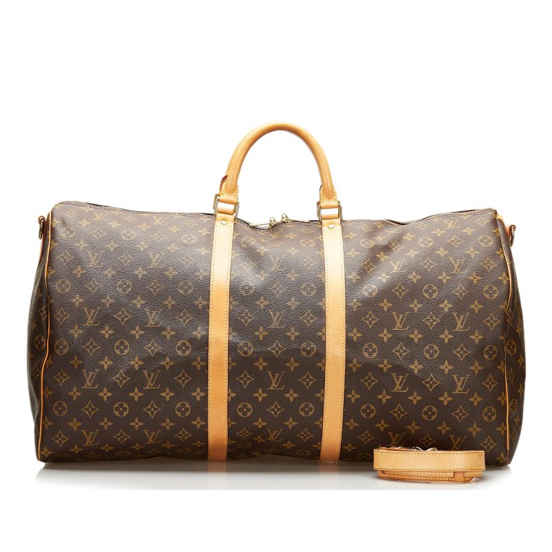 Louis Vuitton Monogram Keepall Bandouliere 60 (SHG-35997) - Image 4