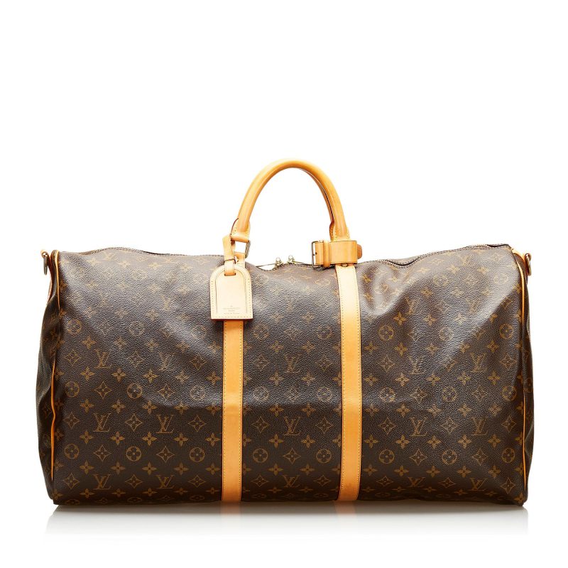 Louis Vuitton Monogram Keepall Bandouliere 60 (SHG-36245) - Image 12