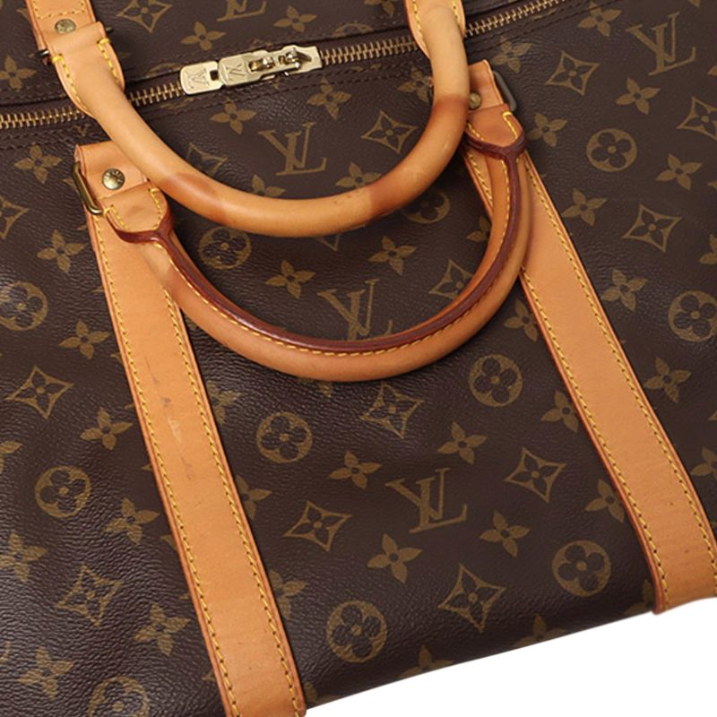 Louis Vuitton Monogram Keepall Bandouliere 60 (SHG-YQ9n2E) - Image 5