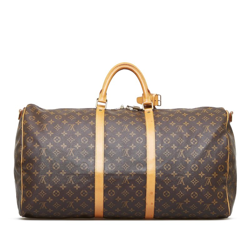 Louis Vuitton Monogram Keepall Bandouliere 60 (SHG-92Co7Q) - Image 2