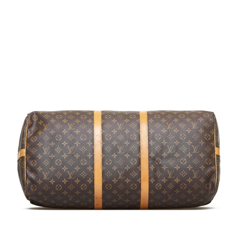 Louis Vuitton Monogram Keepall Bandouliere 60 (SHG-92Co7Q) - Image 3