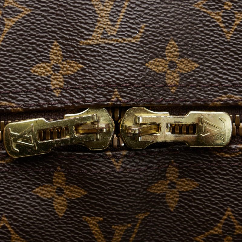 Louis Vuitton Monogram Keepall Bandouliere 60 (SHG-92Co7Q) - Image 9