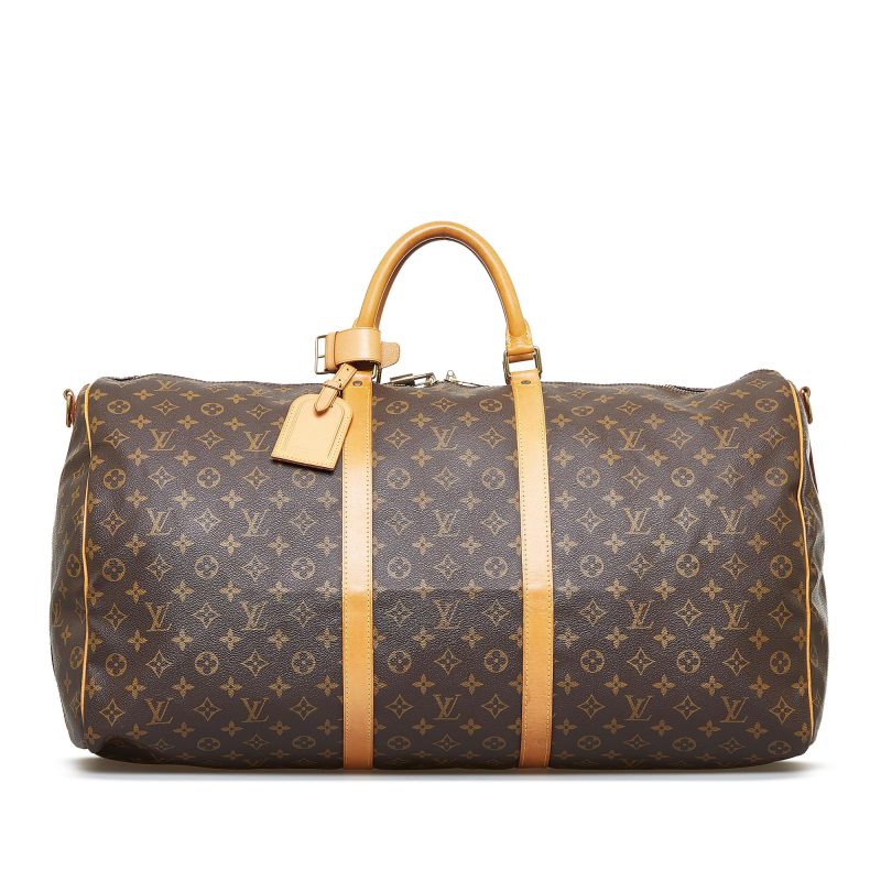 Louis Vuitton Monogram Keepall Bandouliere 60 (SHG-92Co7Q) - Image 13