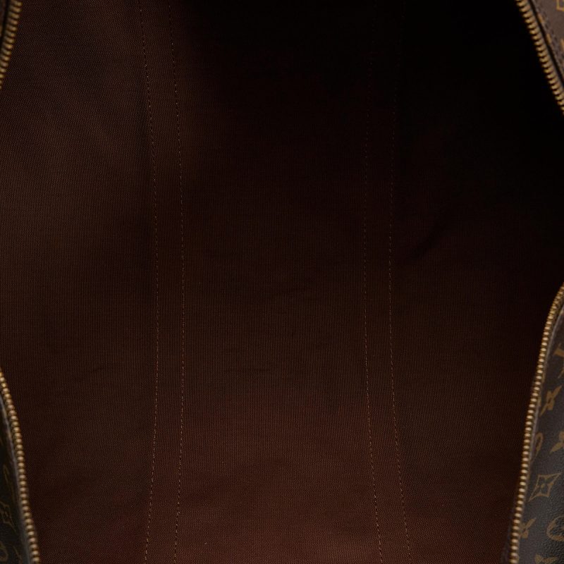 Louis Vuitton Monogram Keepall Bandouliere 60 (SHG-92Co7Q) - Image 5