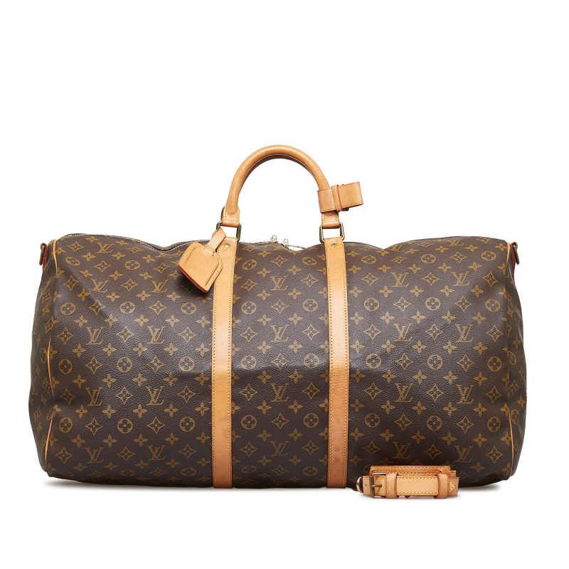 Louis Vuitton Monogram Keepall Bandouliere 60 (SHG-iaeI6c) - Image 4