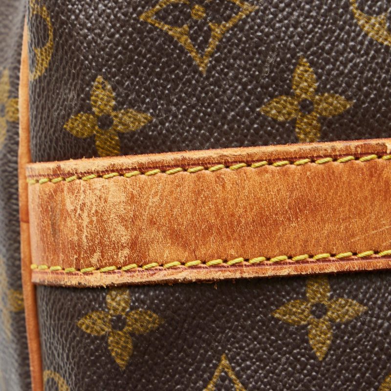 Louis Vuitton Monogram Keepall Bandouliere 60 (SHG-5VA39a) - Image 9