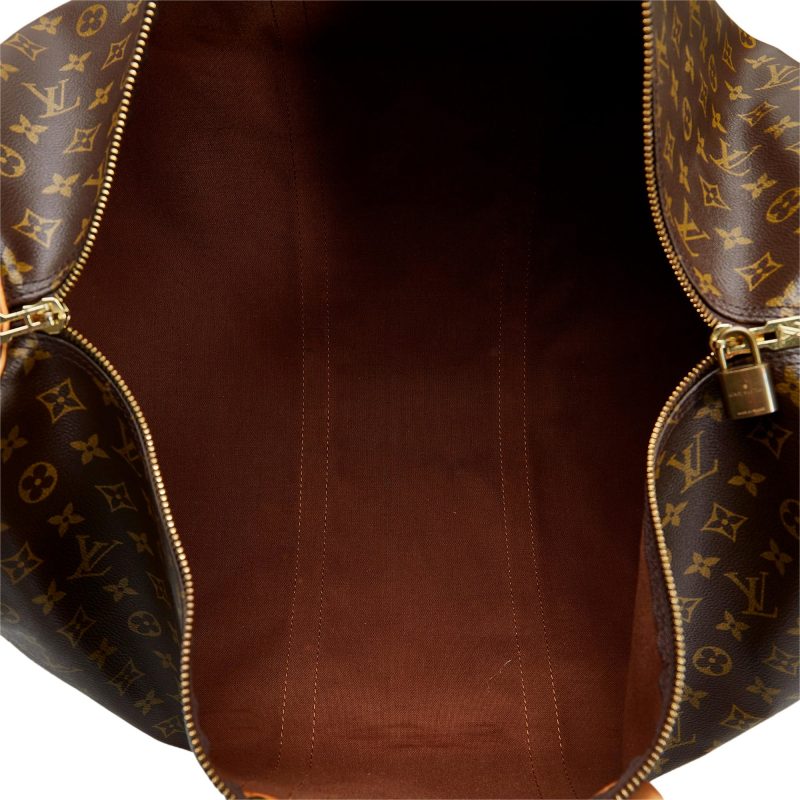 Louis Vuitton Monogram Keepall Bandouliere 60 (SHG-w8NTCI) - Image 5
