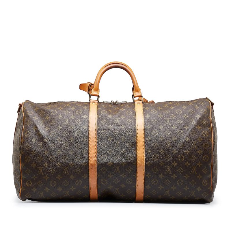 Louis Vuitton Monogram Keepall Bandouliere 60 (SHG-FwMn7a) - Image 2