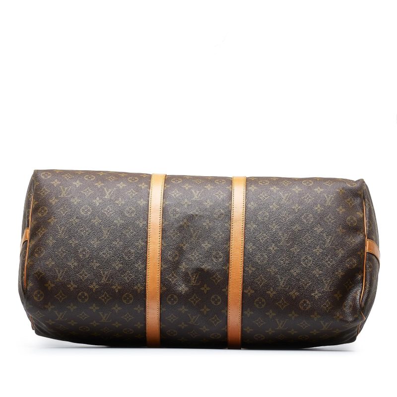 Louis Vuitton Monogram Keepall Bandouliere 60 (SHG-FwMn7a) - Image 3