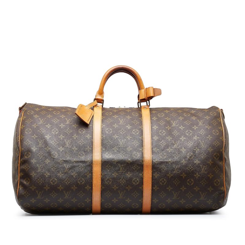 Louis Vuitton Monogram Keepall Bandouliere 60 (SHG-FwMn7a) - Image 16