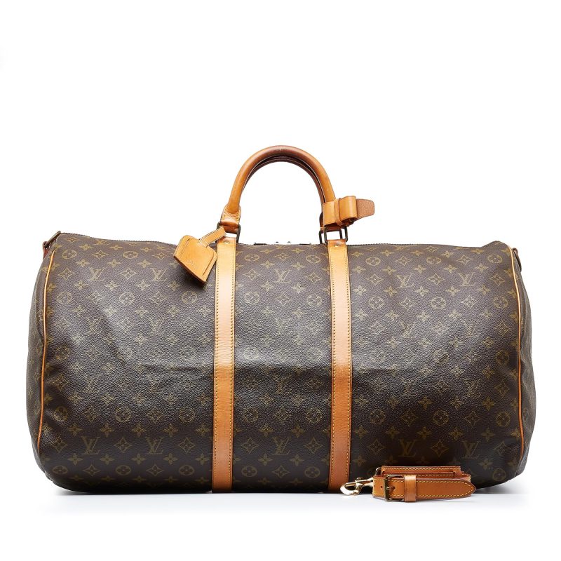 Louis Vuitton Monogram Keepall Bandouliere 60 (SHG-FwMn7a) - Image 4