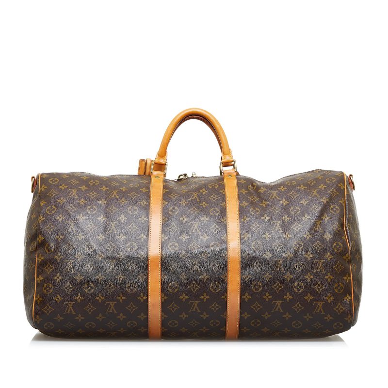 Louis Vuitton Monogram Keepall Bandouliere 60 (SHG-O0F0Yr) - Image 2