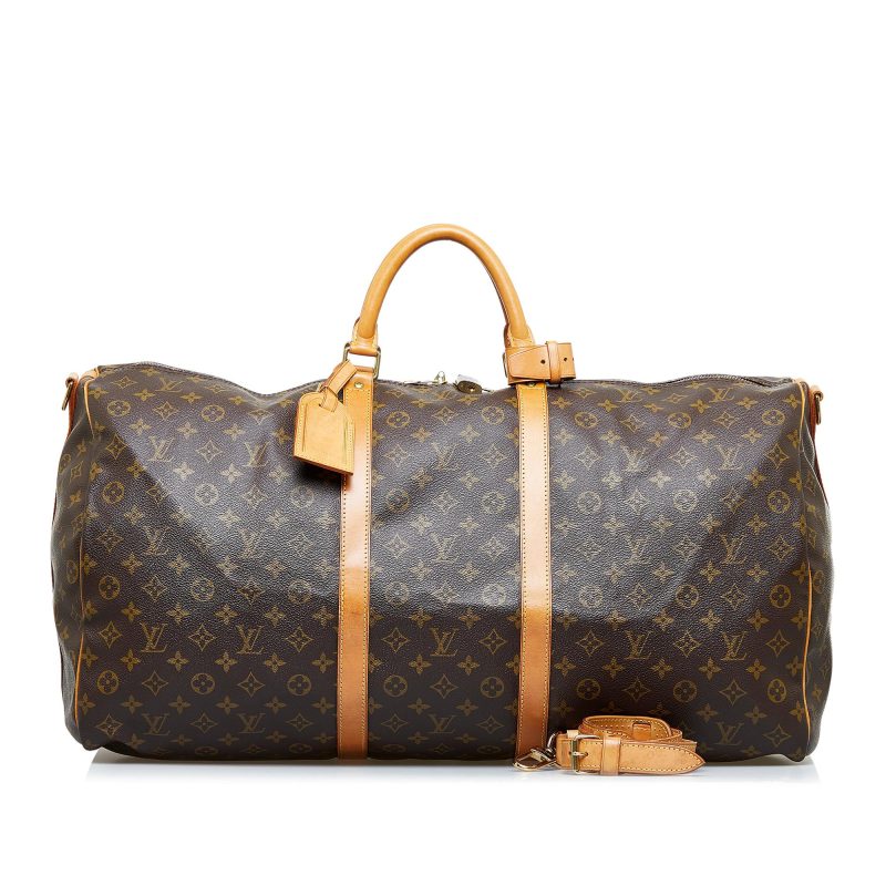 Louis Vuitton Monogram Keepall Bandouliere 60 (SHG-O0F0Yr) - Image 4