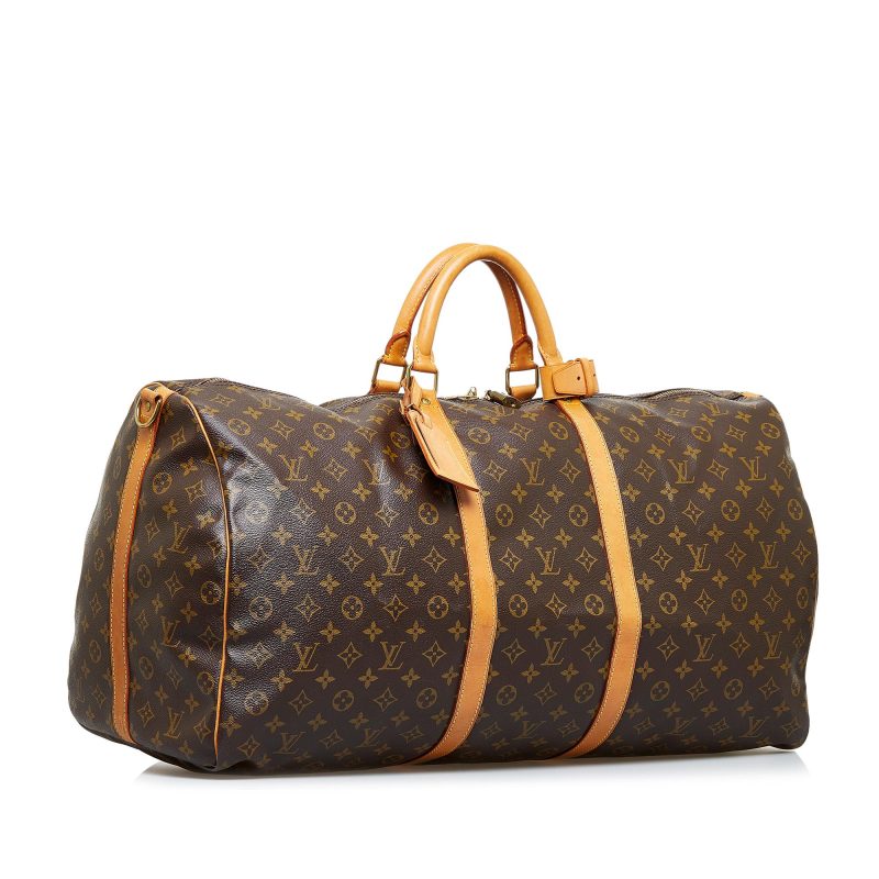 Louis Vuitton Monogram Keepall Bandouliere 60 (SHG-O0F0Yr)