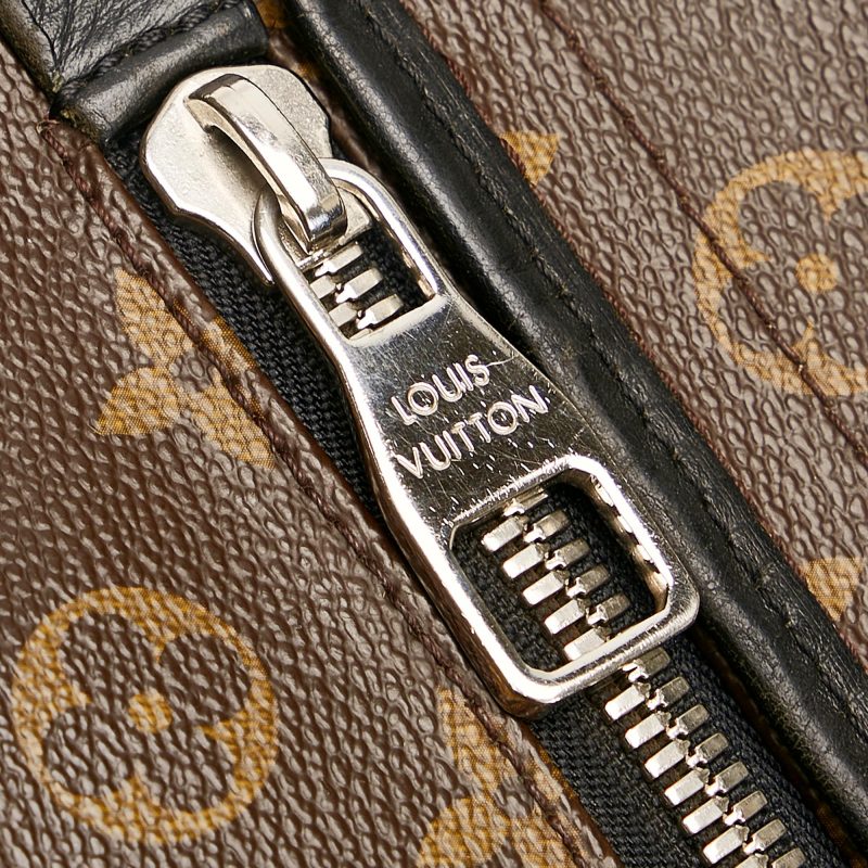 Louis Vuitton Monogram Macassar Bass MM (SHG-36020) - Image 9