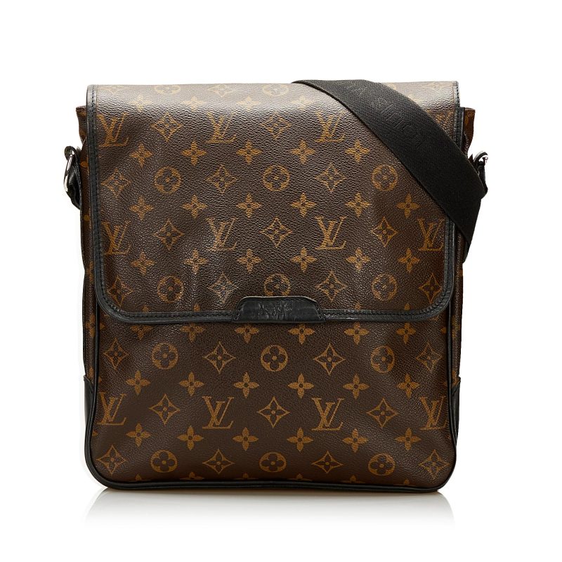 Louis Vuitton Monogram Macassar Bass MM (SHG-36020) - Image 10