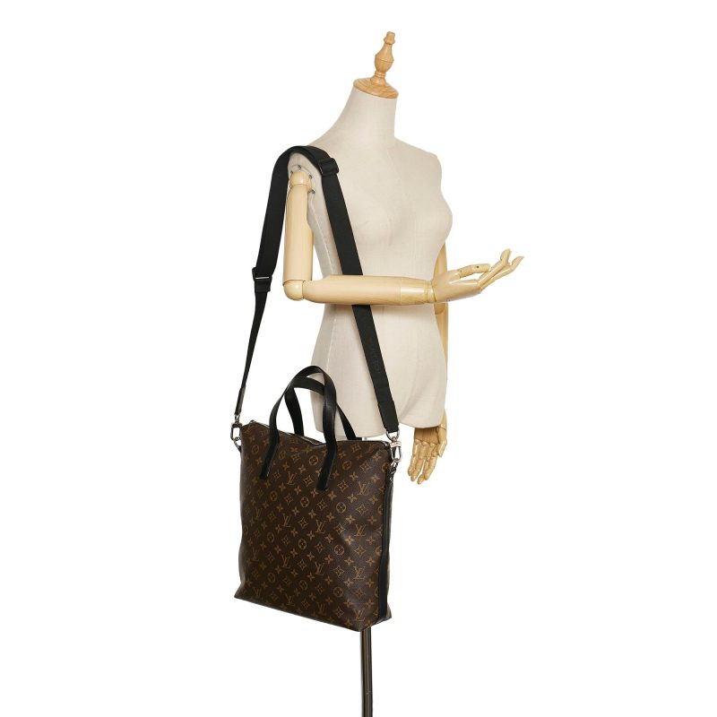 Louis Vuitton Monogram Macassar Kitan (SHG-36900) - Image 4