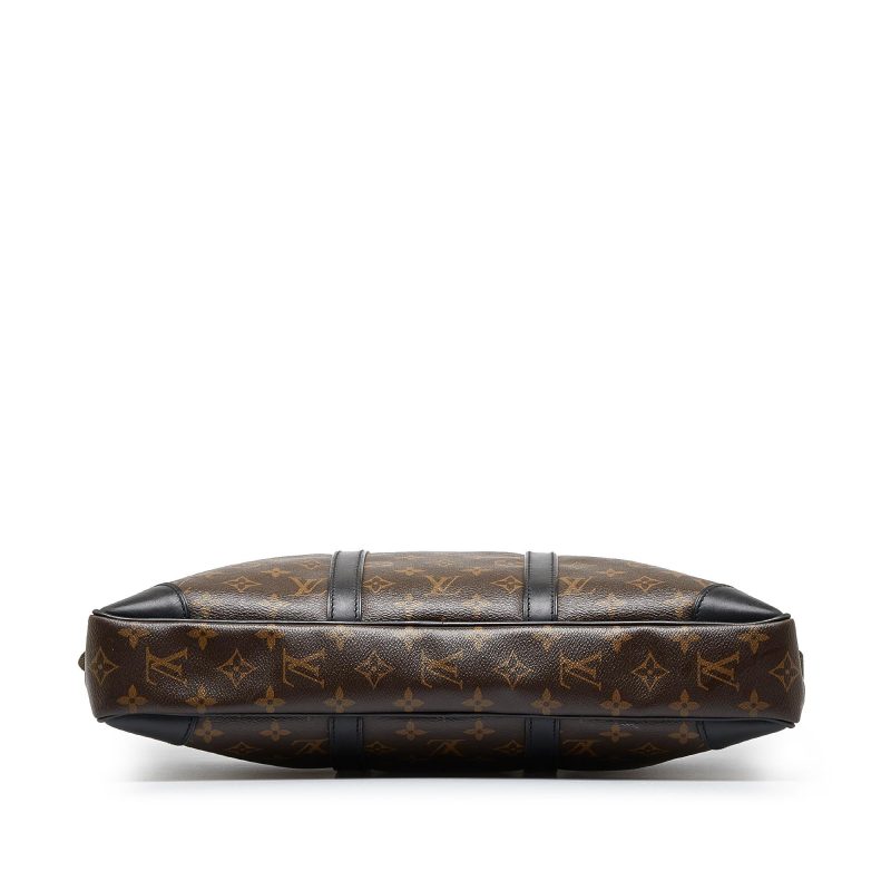 Louis Vuitton Monogram Macassar Porte-Documents Voyage GM (SHG-xbjdQX) - Image 3