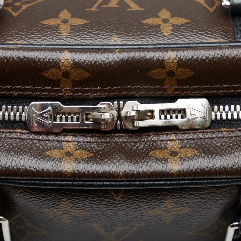 Louis Vuitton Monogram Macassar Porte-Documents Voyage GM (SHG-xbjdQX) - Image 8