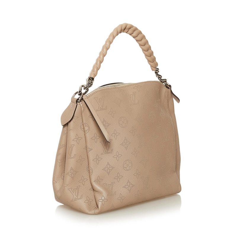 Louis Vuitton Monogram Mahina Babylone Chain BB (SHG-35074)