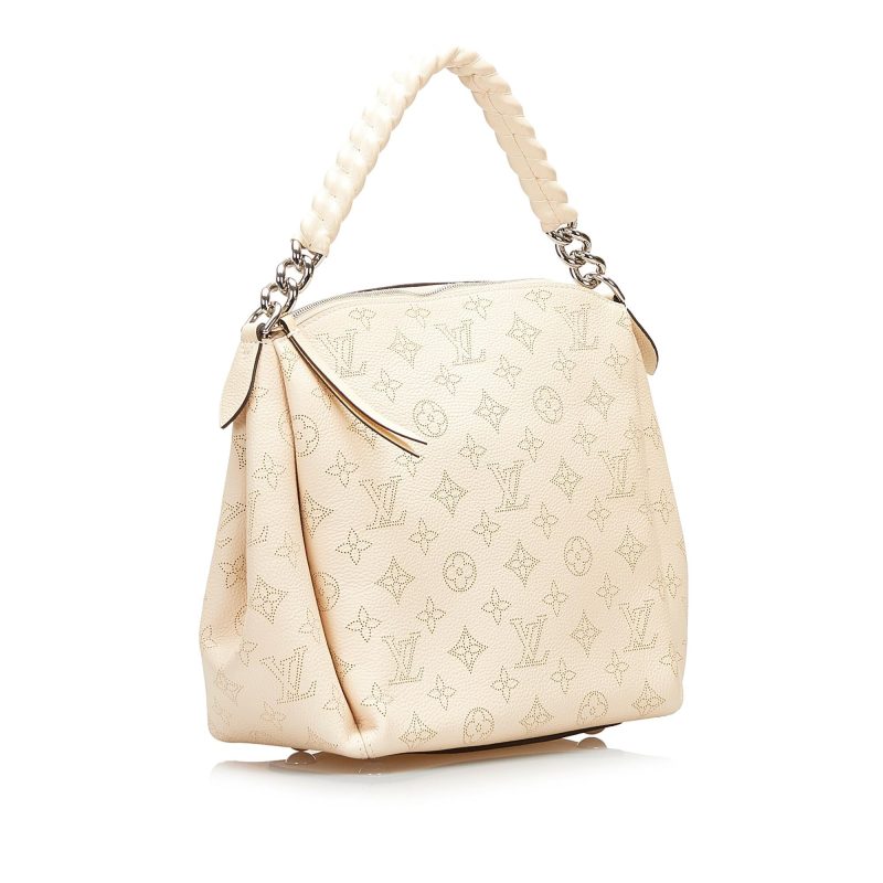 Louis Vuitton Monogram Mahina Babylone Chain BB (SHG-35661)