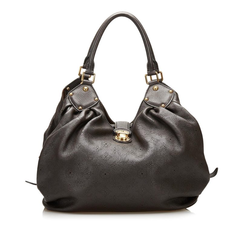 Louis Vuitton Monogram Mahina Hobo (SHG-37020) - Image 9