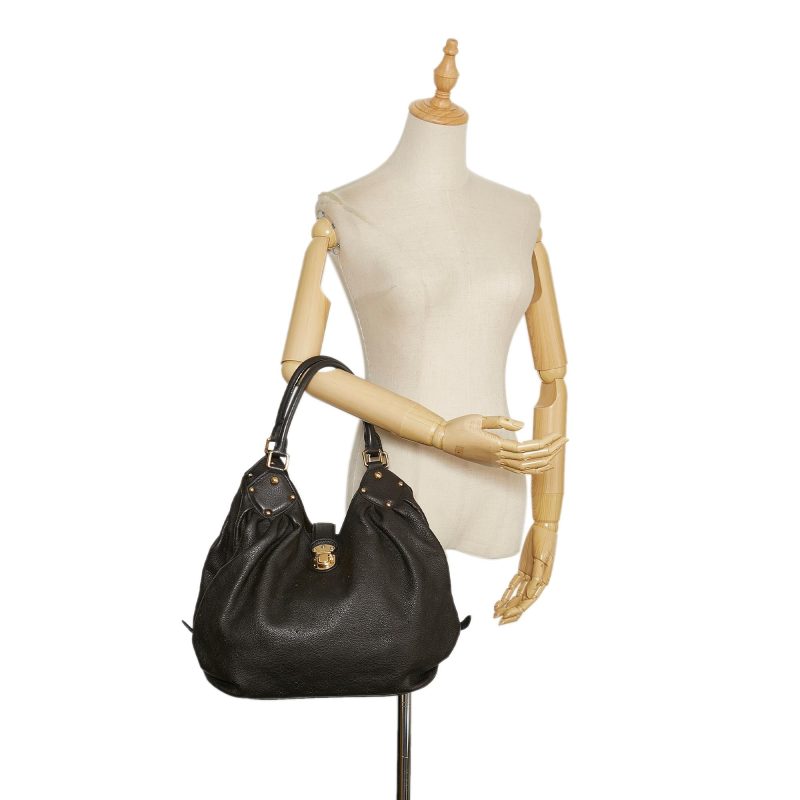 Louis Vuitton Monogram Mahina Hobo (SHG-37020) - Image 4