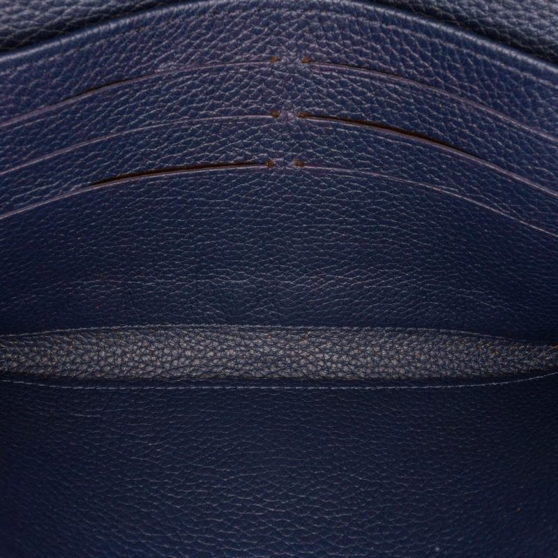 Louis Vuitton Monogram Mahina Portefeuille Iris (SHG-dY2PNb) - Image 7