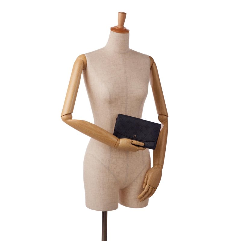 Louis Vuitton Monogram Mahina Portefeuille Iris (SHG-dY2PNb) - Image 4
