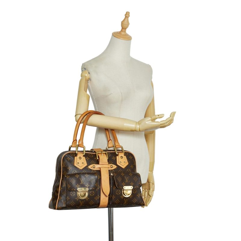 Louis Vuitton Monogram Manhattan GM (SHG-VADWC7) - Image 4