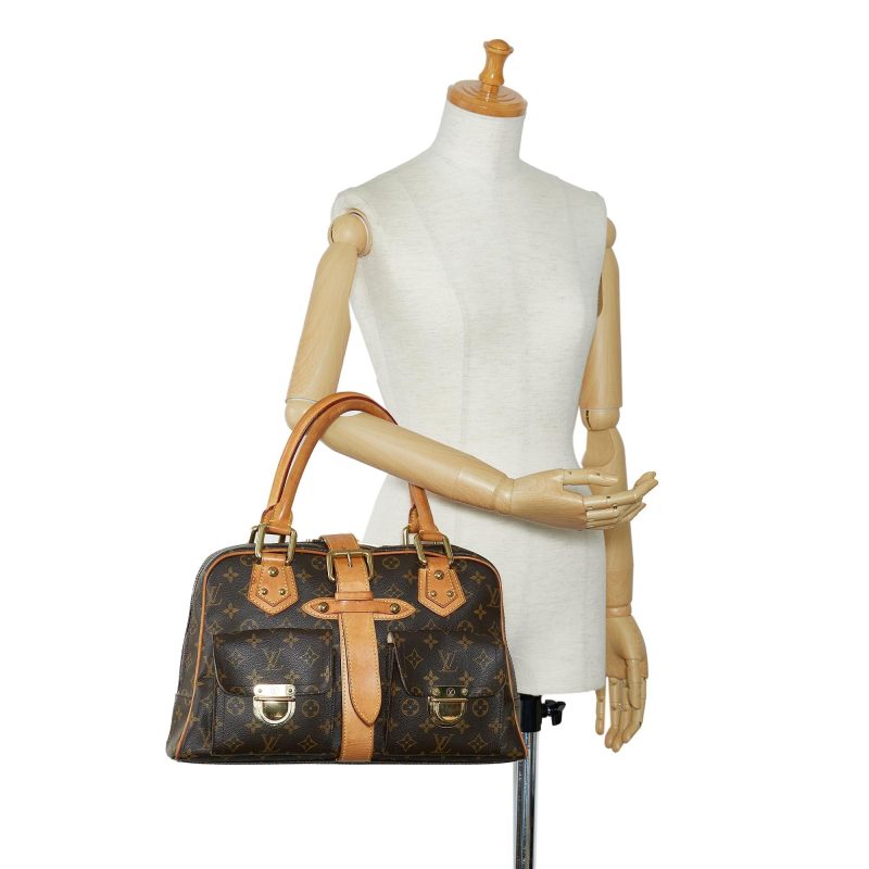 Louis Vuitton Monogram Manhattan GM (SHG-NEVfKX) - Image 4