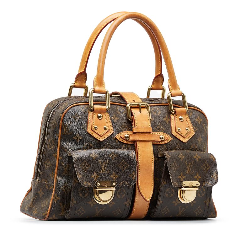 Louis Vuitton Monogram Manhattan GM (SHG-NEVfKX)