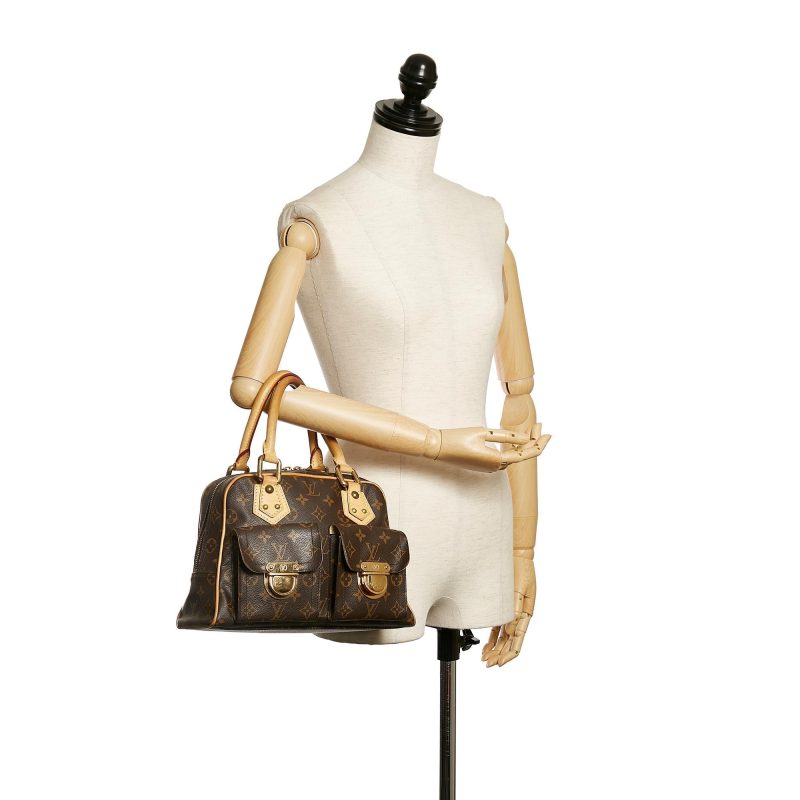 Louis Vuitton Monogram Manhattan PM (SHG-31712) - Image 4