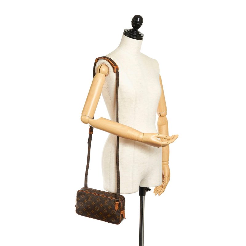 Louis Vuitton Monogram Marly Bandouliere (SHG-33581) - Image 4