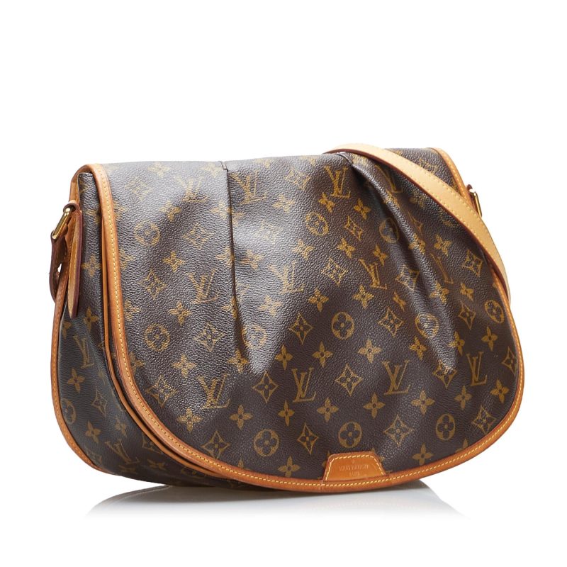 Louis Vuitton Monogram Menilmontant MM (SHG-9u03UA)