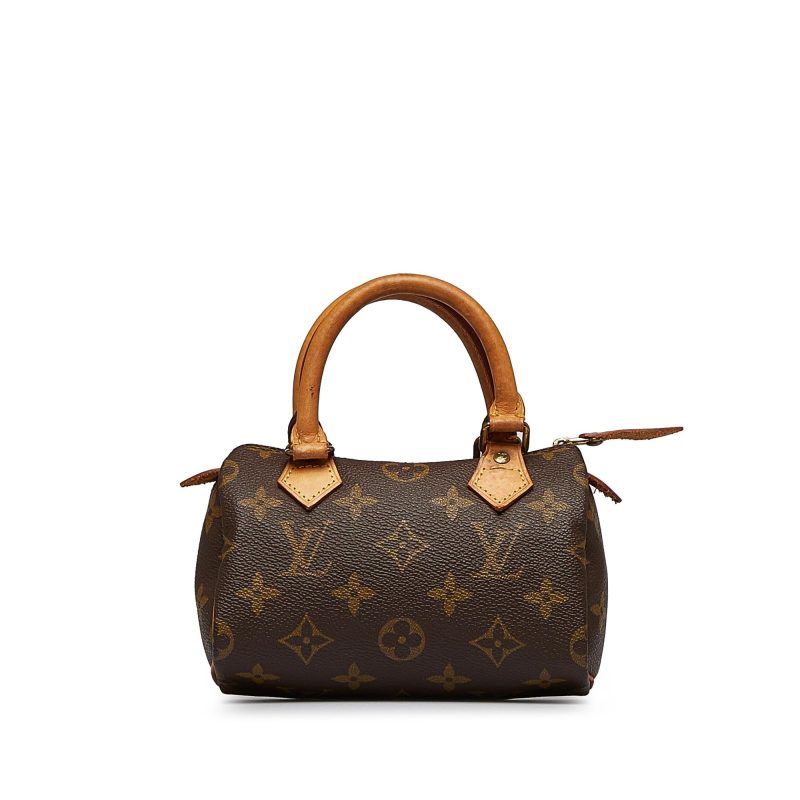 Louis Vuitton Monogram Mini HL Speedy (SHG-tmx19w) - Image 9