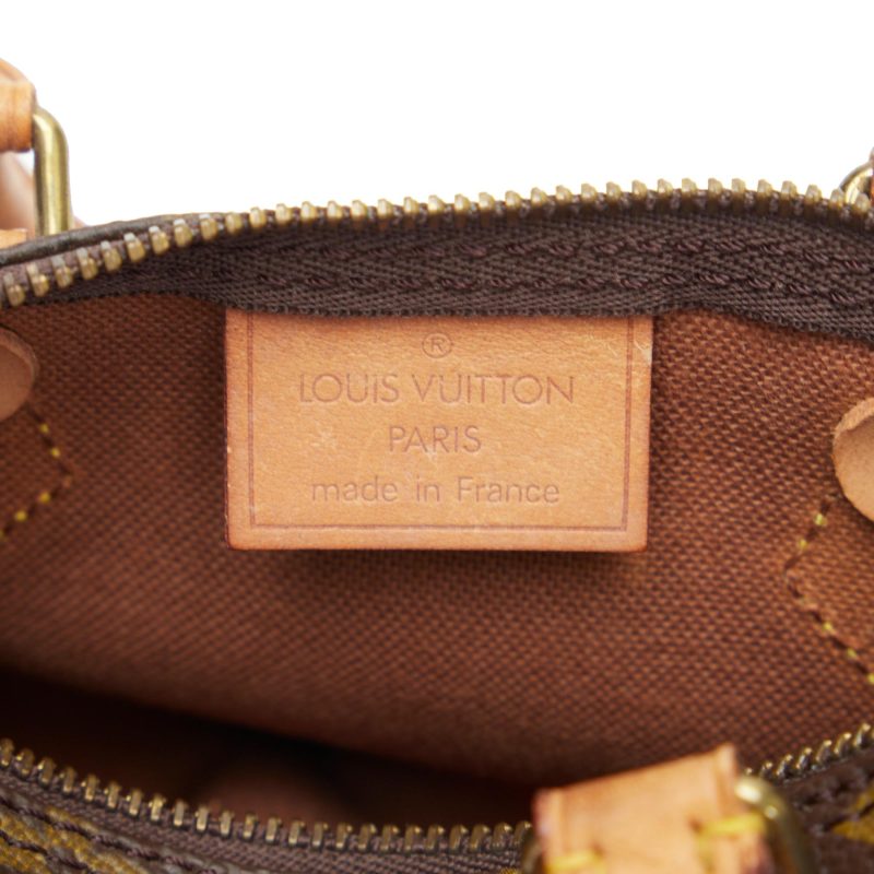 Louis Vuitton Monogram Mini HL Speedy (SHG-tmx19w) - Image 6