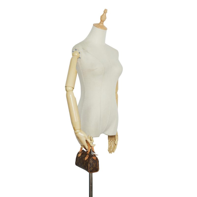 Louis Vuitton Monogram Mini HL Speedy (SHG-tmx19w) - Image 4