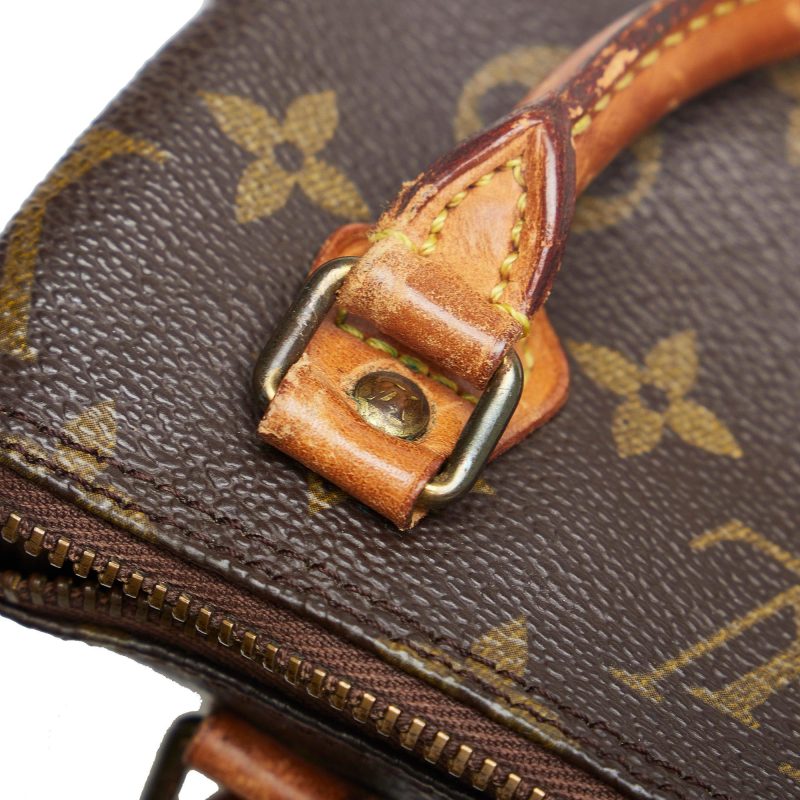 Louis Vuitton Monogram Mini HL Speedy (SHG-u9AcQi) - Image 10