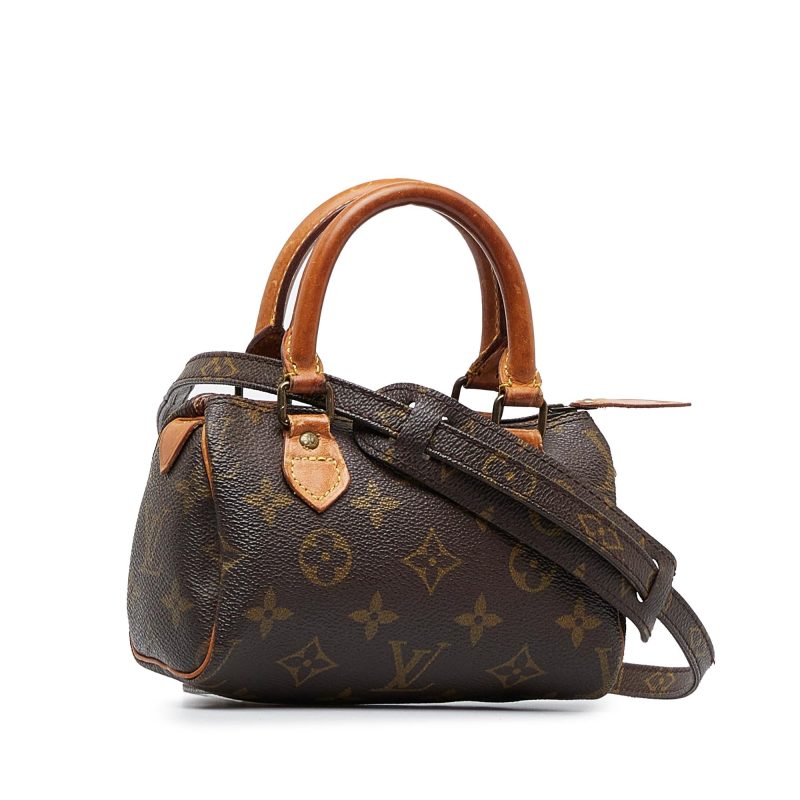 Louis Vuitton Monogram Mini HL Speedy (SHG-u9AcQi)