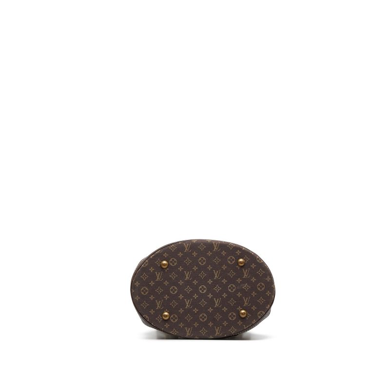 Louis Vuitton Monogram Mini Lin Bucket PM (SHG-hyXxlH) - Image 3