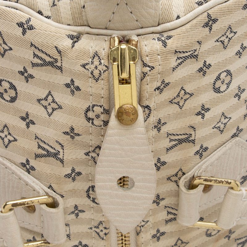 Louis Vuitton Monogram Mini Lin Speedy 30 Satchel (SHF-MWpiGX) - Image 8