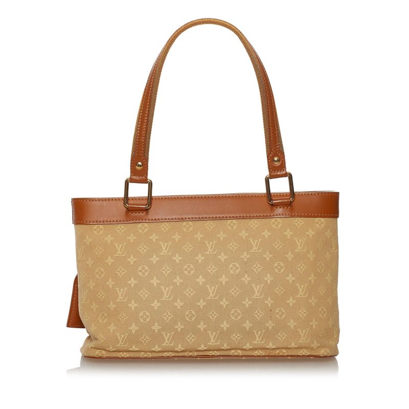 Louis Vuitton Monogram Mini Lin Lucille PM (SHG-32908) - Image 2
